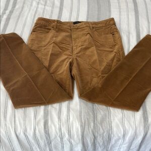 Talbots Tan Corduroy straight leg Pants